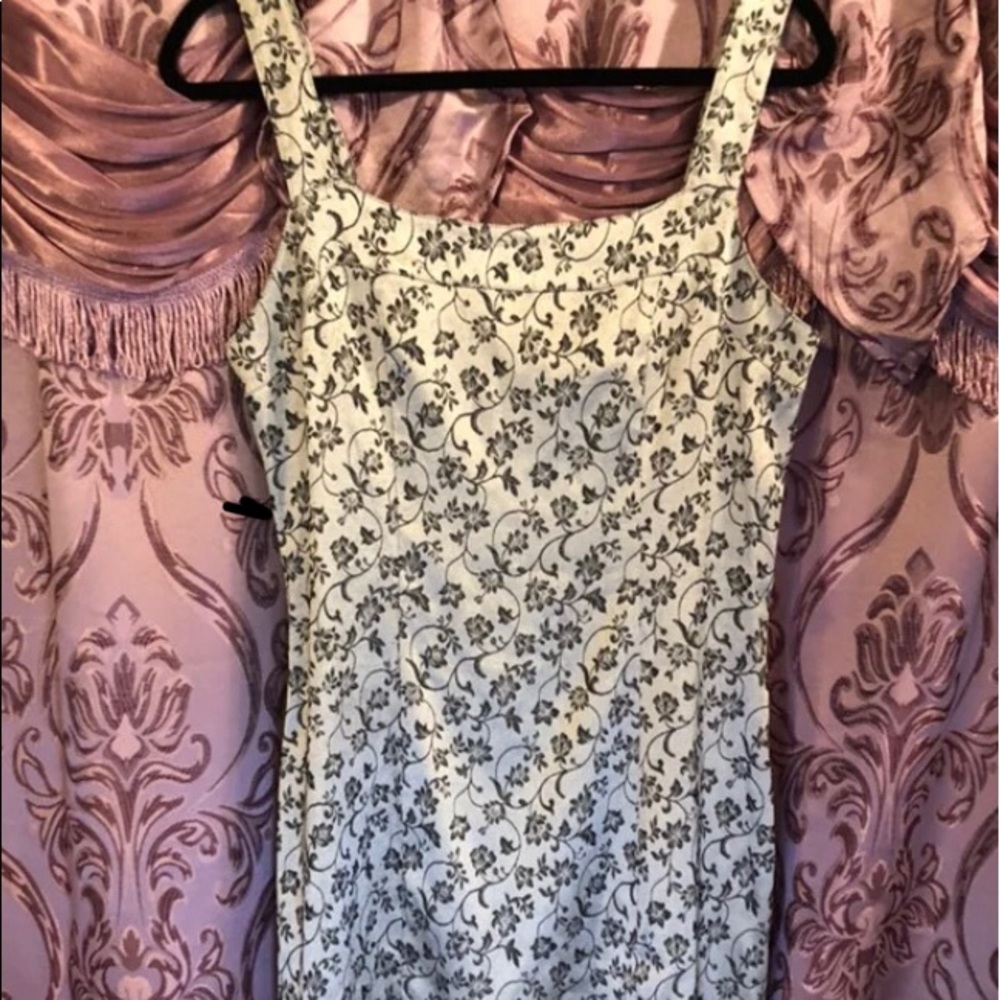 90s xoxo silver dress